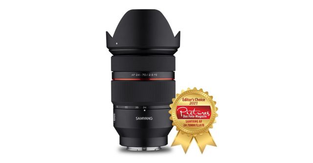 Samyang AF 24-70mm F2,8 FE wurde zur „Editor‘s Choice 2021“ gekürt!