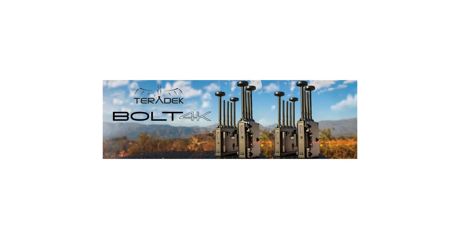 Funkübertragung ohne Verzögerung - Teradek Bolt 4K Funkstrecken!
