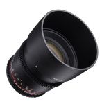 Samyang 85mm T1.5 VDSLR II Objektiv für Nikon Seitlich