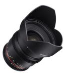 Samyang 16mm T2.2 VDSLR II Objektiv für MFT Seitlich