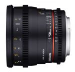 Samyang 50mm T1.5 VDSLR Objektiv für Canon EF Profil