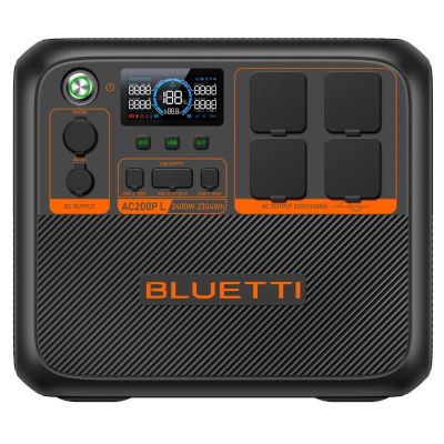 BLUETTI AC200PL Erweiterbare Powerstation 2400 W 2304 Wh - 0% MwSt. (gem. § 12 Abs. 3 UStG)*