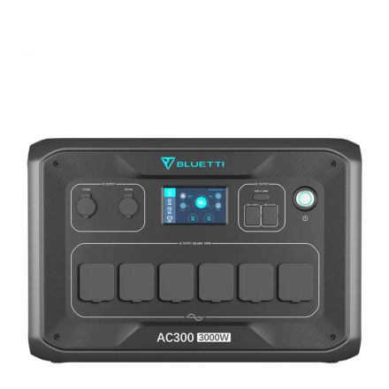 BLUETTI AC300 modularer Wechselrichter 3000W ohne Batterie schwarz - 0% MwSt. (gem. § 12 Abs. 3 UStG)*
