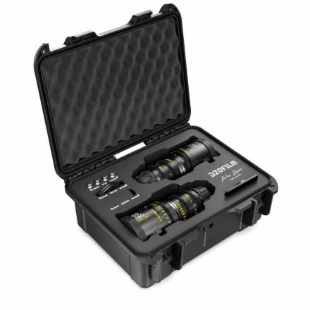 DZOFILM Arles Zoom 25-75mm und 65-180mm T2.6 Zweiobjektiv-Kit – Metrisch