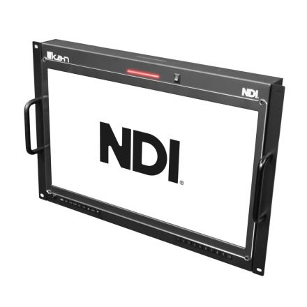 Ikan Aura 19" PoE++ NDI Teleprompter