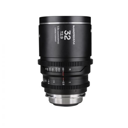 LAOWA Nanomorph 32mm T2.9 1.5X LF Silver Arri PL Default + EF