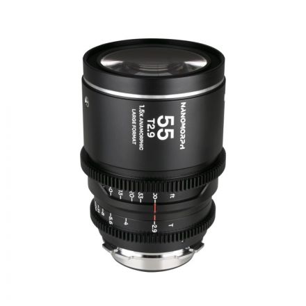 LAOWA Nanomorph 55mm T2.9 1.5X LF Silver Arri PL Default + EF