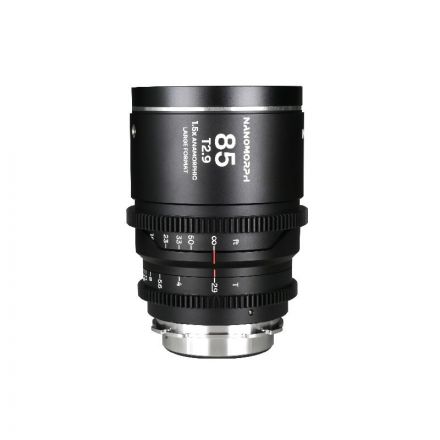 LAOWA Nanomorph 85mm T2.9 1.5X LF Silver Arri PL Default + EF