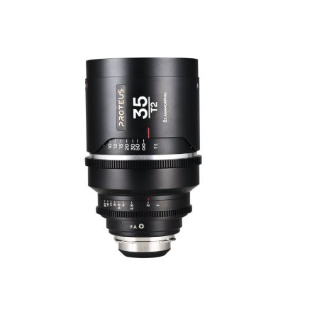 LAOWA Proteus Flex 2X Anamorphic 35mm T2 - Meters Arri PL Default + EF