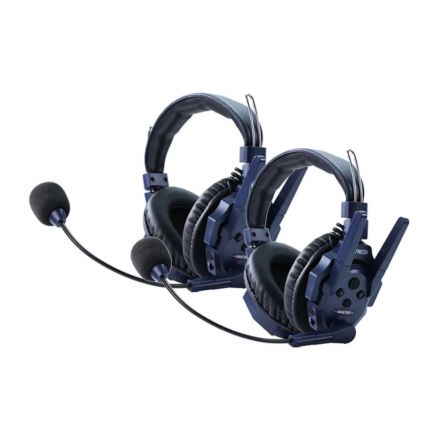 SYNCO 2 units Xtalk Master Headset Intercom - Dual Ear