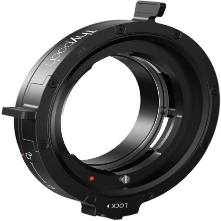 THYPOCH Adapter mit positiver Verriegelung M Mount auf E Mount (schwarz)