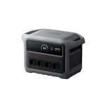 Anker Solix C1000X GEN 2 in schräger Frontansicht mit sichtbaren Anschlüssen und Display