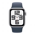 Apple Watch SE Aluminium Cellular 40mm Silber (Sportarmband sturmblau) S/M Kaufen