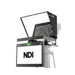 Aura 19" POE++ NDI Teleprompter & NDI Talent Monitor Detailansicht des 19" Full-HD Displays des Aura NDI-Teleprompters