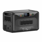 Bluetti Apex 300 mit angeschlossenem Solarpanel im Outdoor-Einsatz