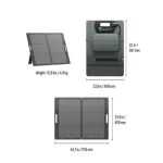 Bluetti PV100 Solarpanel als Teil eines mobilen Energie-Setups im Van-Life- und Camping-Bereich