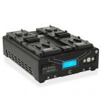 Core SWX FLEET-Q4MSi Fleet Micro VoltBridge V-Mount Simultanes Laden
