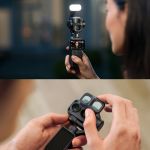DJI Osmo Pocket 4P mit Zubehör für Nachtporträts und Objektivfilter