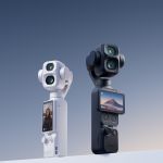 DJI Osmo Pocket 4P in schwarzer und weißer Ausführung