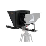 Ikan Aura 19" PoE++ NDI Teleprompter Travel Kit Rückansicht des Aura 19" NDI-Teleprompters mit integrierter Signalverarbeitung