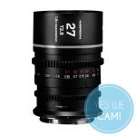 LAOWA Nanomorph 27mm T2.8 1.5X S35 silber-Sony E Naheinstellungsgrenze