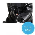 Libec RSP-850 System mit Bodenspinne Schnellwachselplatte