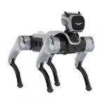 Magicdog EDU KI-Hund mit LED-Gesicht und silbernen Details, linke Seitenansicht