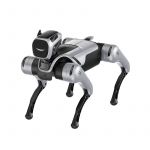 Magicdog Pro intelligent robotic pet with expressive face, right front view