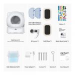 PETKIT PUROBOT ULTRA Selbstreinigende Katzentoilette Katzenklo mit Kamera