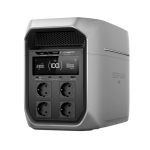 ECOFLOW Delta 3 Max Plus als tragbare Powerstation beim Camping-Einsatz mit Solarpanel