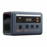 Oscal PowerMax 1800 tragbare Power Station aus seitlicher Perspektive mit robustem Gehäuse und Belüftungselementen