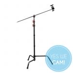 SHAPE 40'' C-Ständer mit verschiebbarem Bein Schwarz Stativ