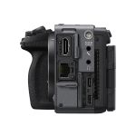 Draufsicht der Sony FX5 Cinema-Kamera mit Bedienelementen