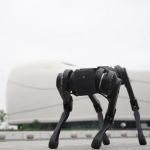 Unitree B1 Robot Dog Polizei