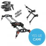 Walimex Pro Carbon Video Slider 80 Support Set Zubehör