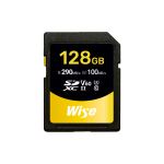 Wise 128 GB SDXC UHS‑II V60 Karte in Schutzverpackung