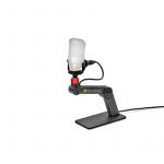 YELLOWTEC M!KA TABLE STAND - SCHWARZ - MIT ONAIR ANZEIGE - INSTALLIERTER XLR-STECKER Mic