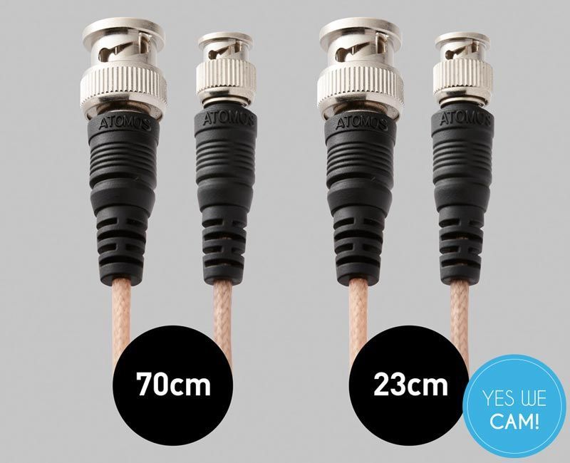 Atomos Samurai SDI Kabel 23cm + 70cm