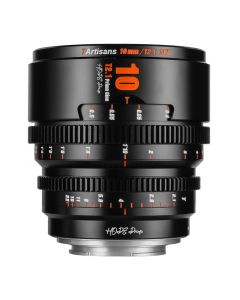 7Artisans Hope 10mm T2.1, schwarz für Sony E S35 Weitwinkelobjektiv