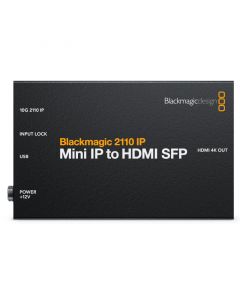 Blackmagic 2110 IP Mini IP to HDMI SFP Minikonverter