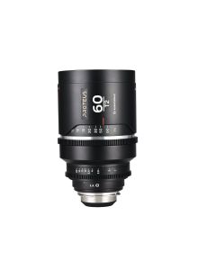 LAOWA Proteus Flex 2X Anamorphic 60mm T2 - Meters Arri PL Default + EF Schwarzes Cine-Objektiv Frontansicht