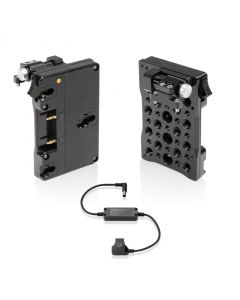 SHAPE Sony FX6 Gold Mount pivoting battery plate Cheeseplate