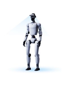 Unitree G1 Comp Version humanoider Roboter in Bewegung mit KI-Steuerung für Forschung und Ausbildung