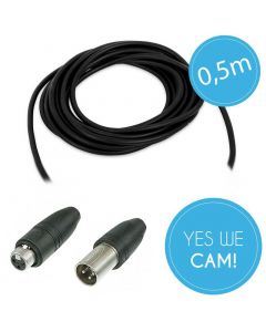 XLR-Kabel 0,5 Meter