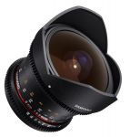 Samyang 8mm T3.1 VDSLR Fisheye II Objektiv für MFT Seitlich