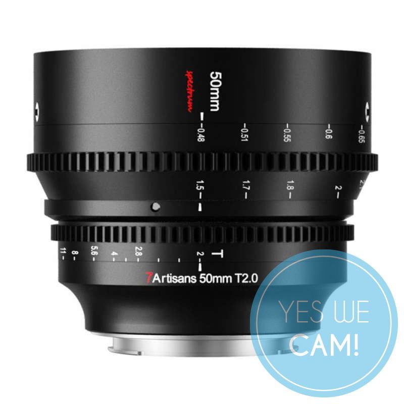 7Artisans Spectrum 50mm T2.0 Nikon Z Vollformat Filmemacher