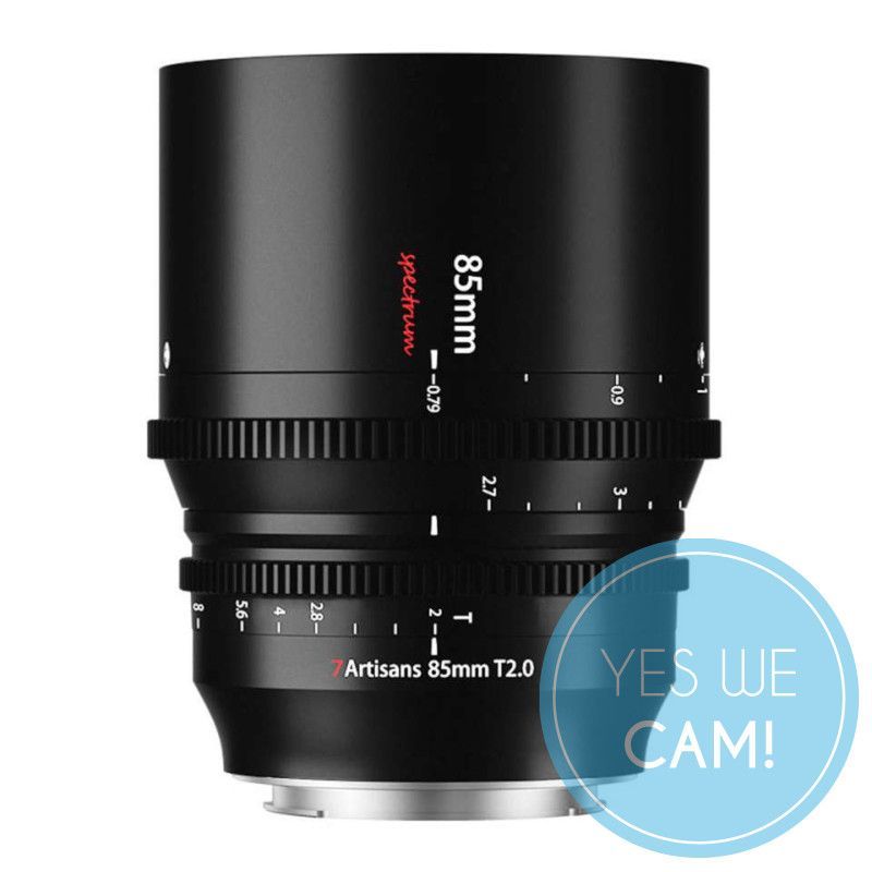 7Artisans Spectrum 85mm T2.0 Sony E Vollformat Weitwinkelobjektiv