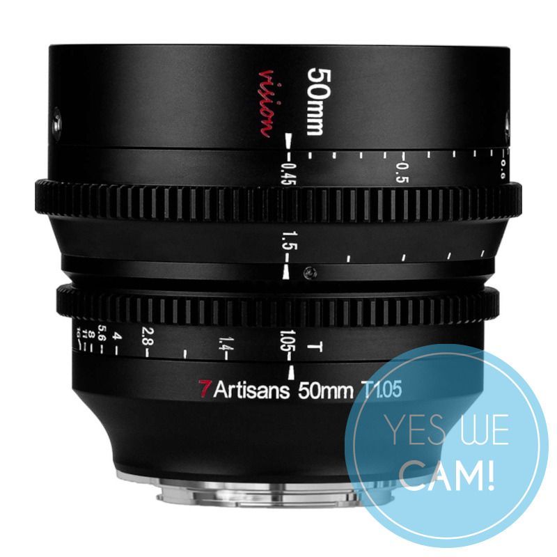 7Artisans Vision 50mm T1.05 für MFT Festbrennweite
