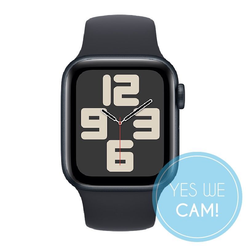 Apple Watch SE Aluminium Cellular 40mm Mitternacht (Sportarmband mitternacht) S/M Uhr