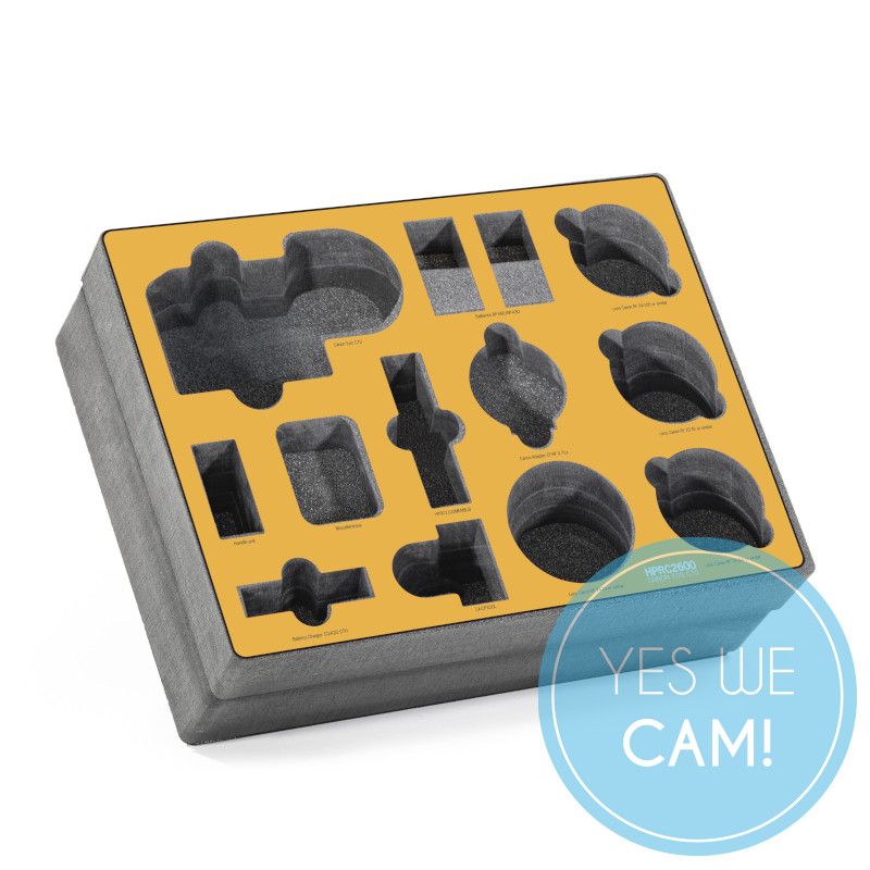 HPRC FOAM KIT FOR CANON EOS C70 ON HPRC2600 Schaumstoffeinsatz
